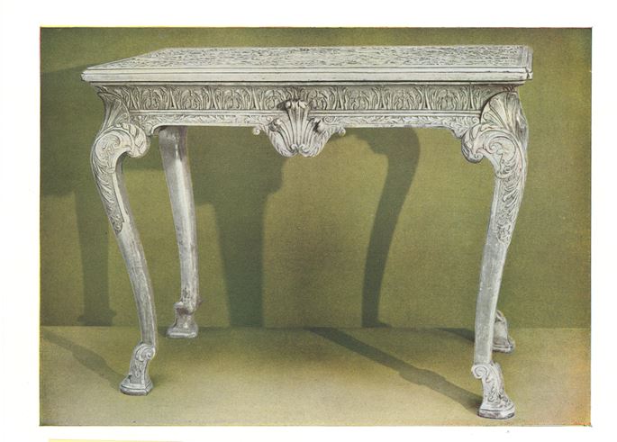 The Leicester house gesso table | MasterArt